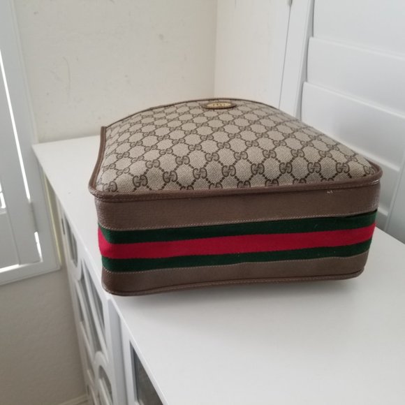 Vintage Gucci Supreme Striped Tote - Picture 8 of 16